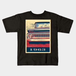 1963 Chevrolet C-10, Apache Pickup 2 Kids T-Shirt